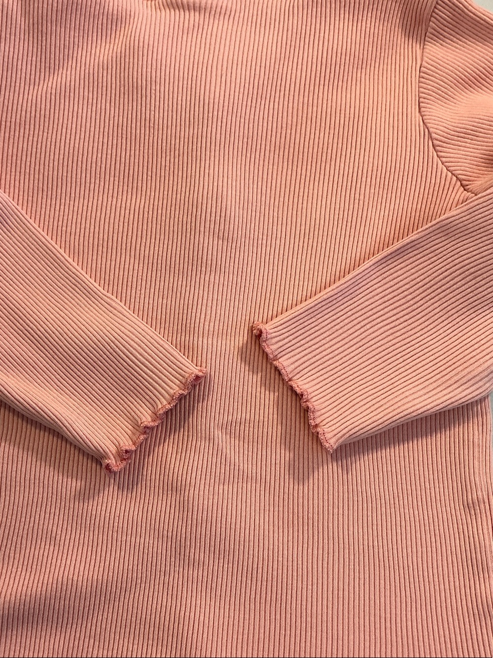 H&M Pink Ribbed Button-Up Cardigan - Picture 4 of 4